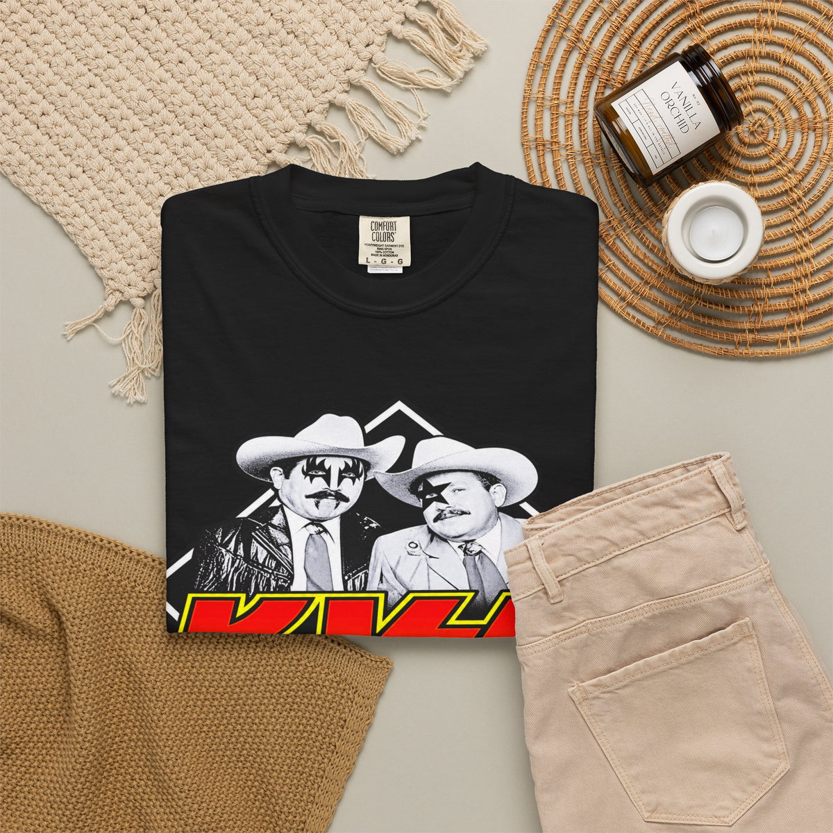 Kissera Retro Band Graphic T-Shirt
