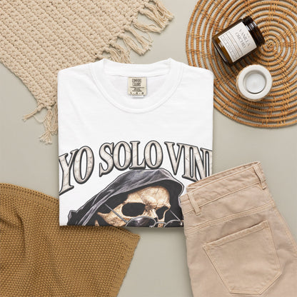 Yo Solo Vine a Verlos Skull Graphic T-Shirt