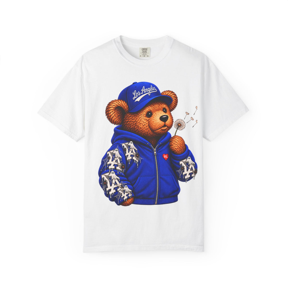 Bear in Blue NOT LA Cap T-Shirt