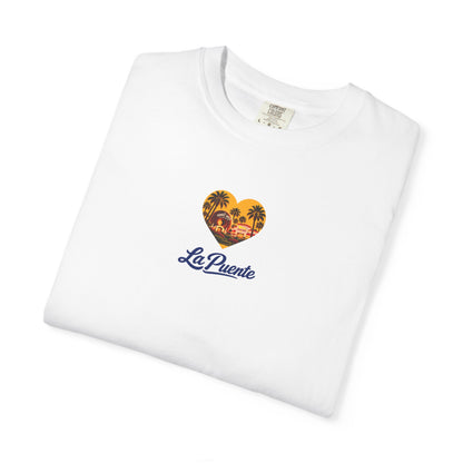 La Puente Sunset T-Shirt — Retro Palm Beach Graphic Tee