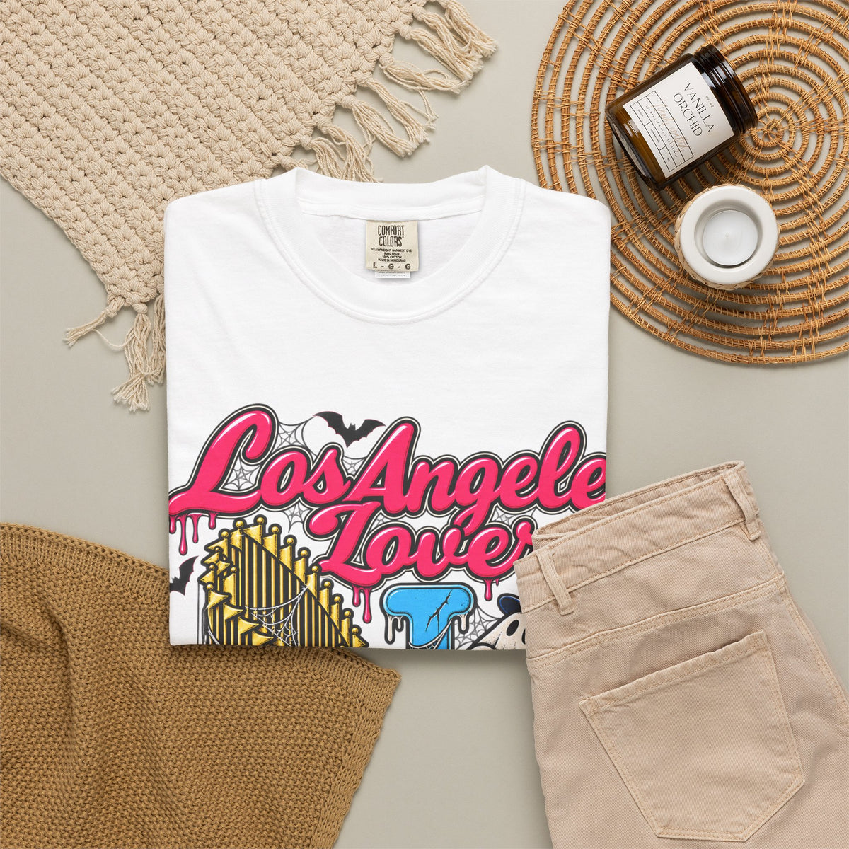 Los Angeles Lovers Halloween  Champs Tee unisex