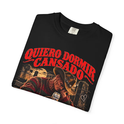Quebo Dormir Cansado Para No Pensar En Ti Graphic T-Shirt
