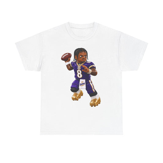 Action Jackson No. 8 Tee – Dual-Threat QB Fan Shirt