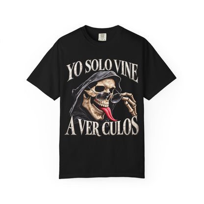 Yo Solo Vine a Verlos Skull Graphic T-Shirt