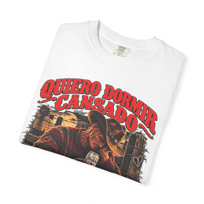 Quebo Dormir Cansado Para No Pensar En Ti Graphic T-Shirt