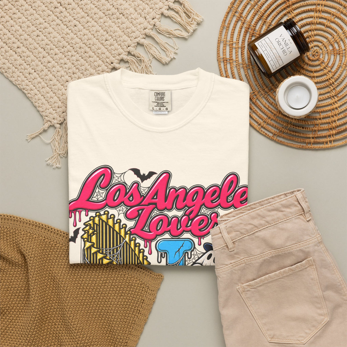Los Angeles Lovers Halloween  Champs Tee unisex