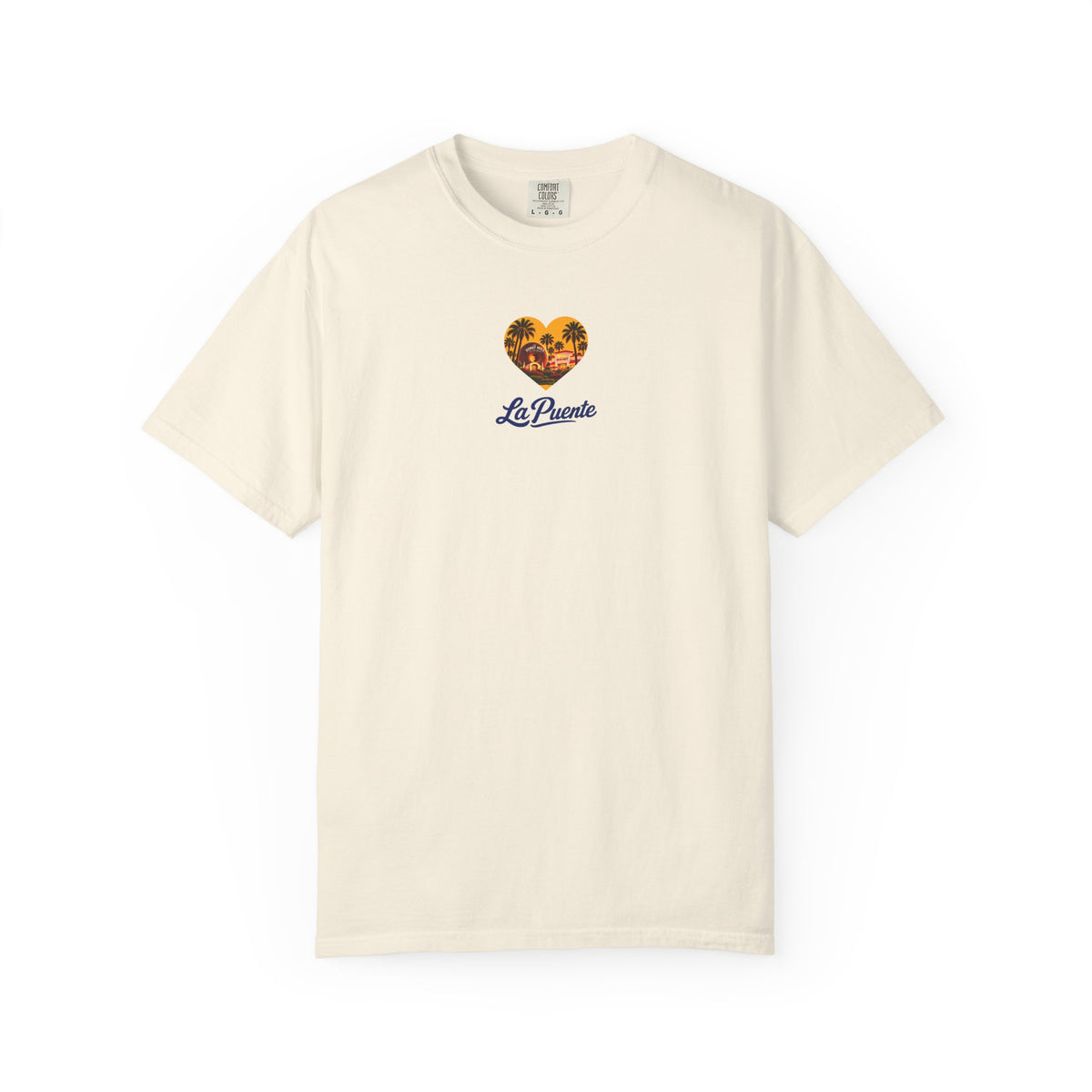 La Puente Sunset T-Shirt — Retro Palm Beach Graphic Tee
