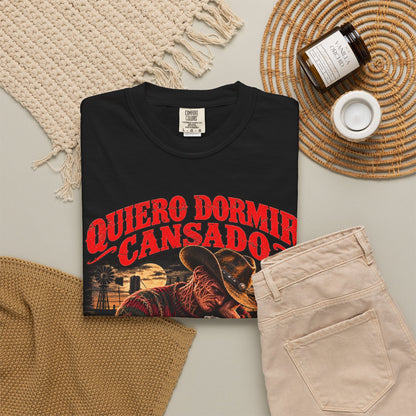 Quebo Dormir Cansado Para No Pensar En Ti Graphic T-Shirt