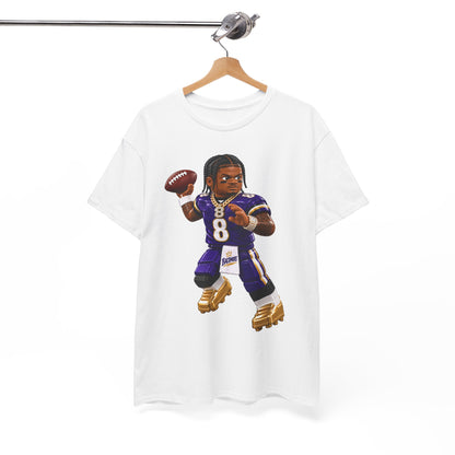 Action Jackson No. 8 Tee – Dual-Threat QB Fan Shirt