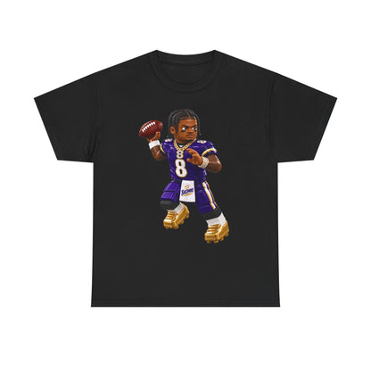 Action Jackson No. 8 Tee – Dual-Threat QB Fan Shirt