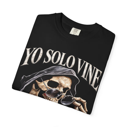 Yo Solo Vine a Verlos Skull Graphic T-Shirt
