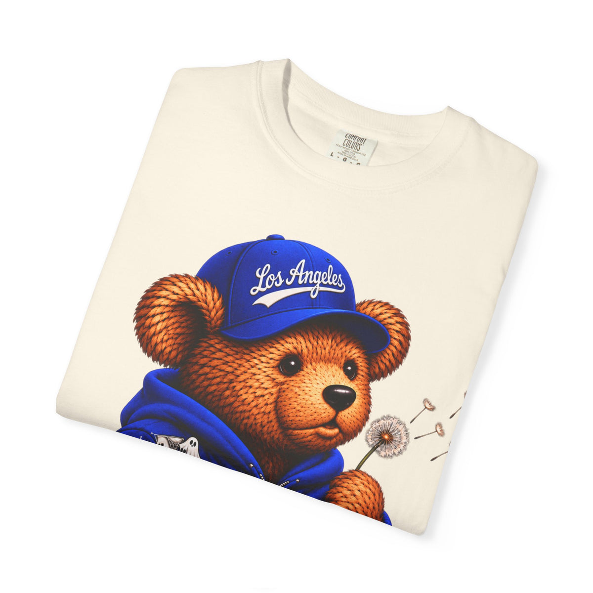 Bear in Blue NOT LA Cap T-Shirt