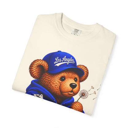 Bear in Blue NOT LA Cap T-Shirt