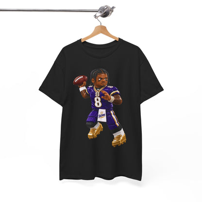 Action Jackson No. 8 Tee – Dual-Threat QB Fan Shirt