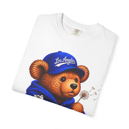Bear in Blue NOT LA Cap T-Shirt