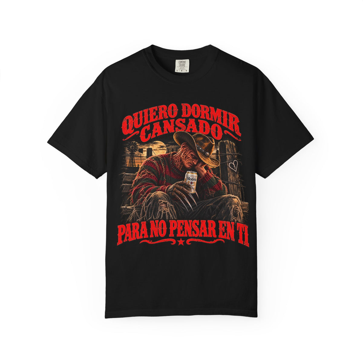 Quebo Dormir Cansado Para No Pensar En Ti Graphic T-Shirt