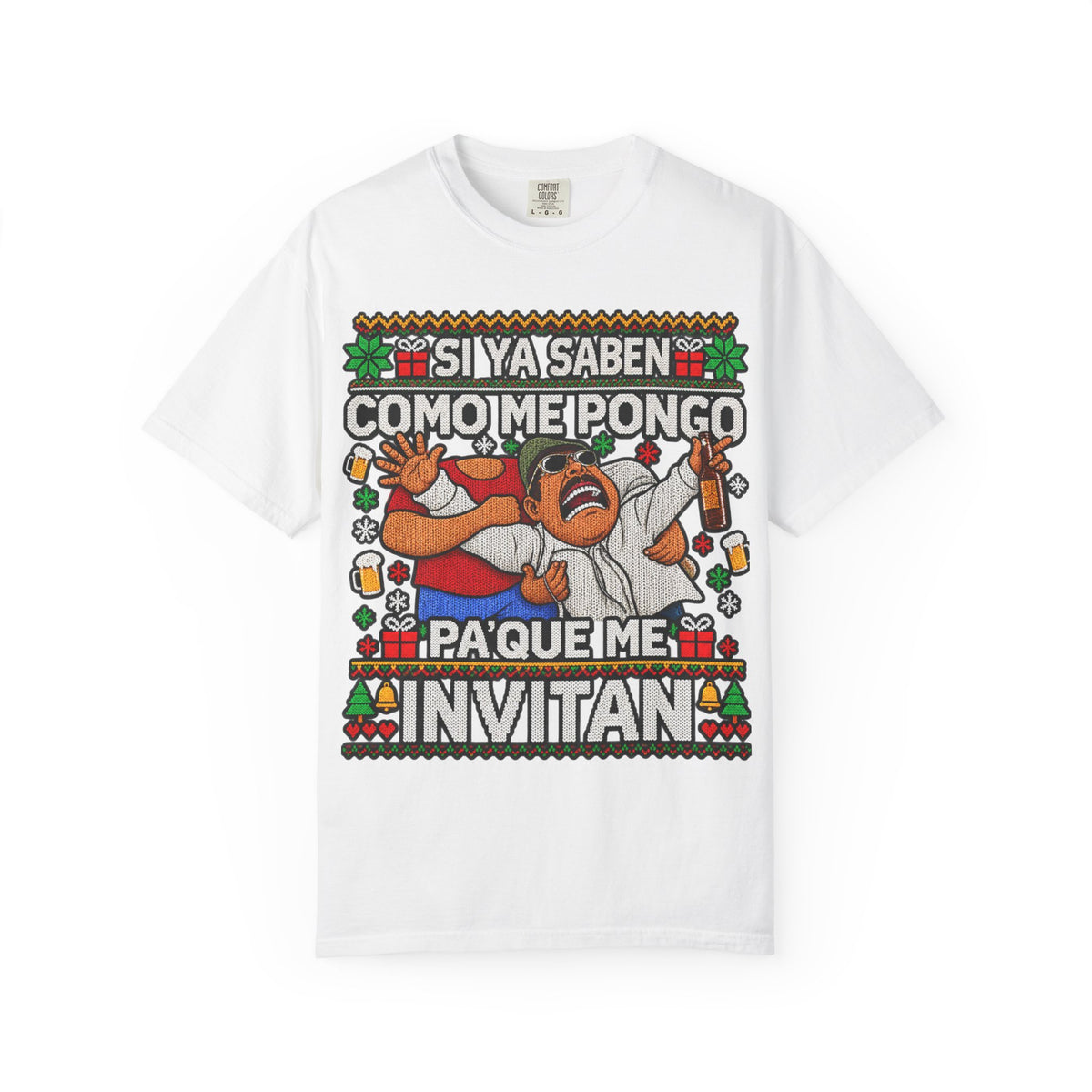 Siy Ya Saben Como Me Pongo Pa’ Que Me Invitan Funny Mexican Party T-Shirt