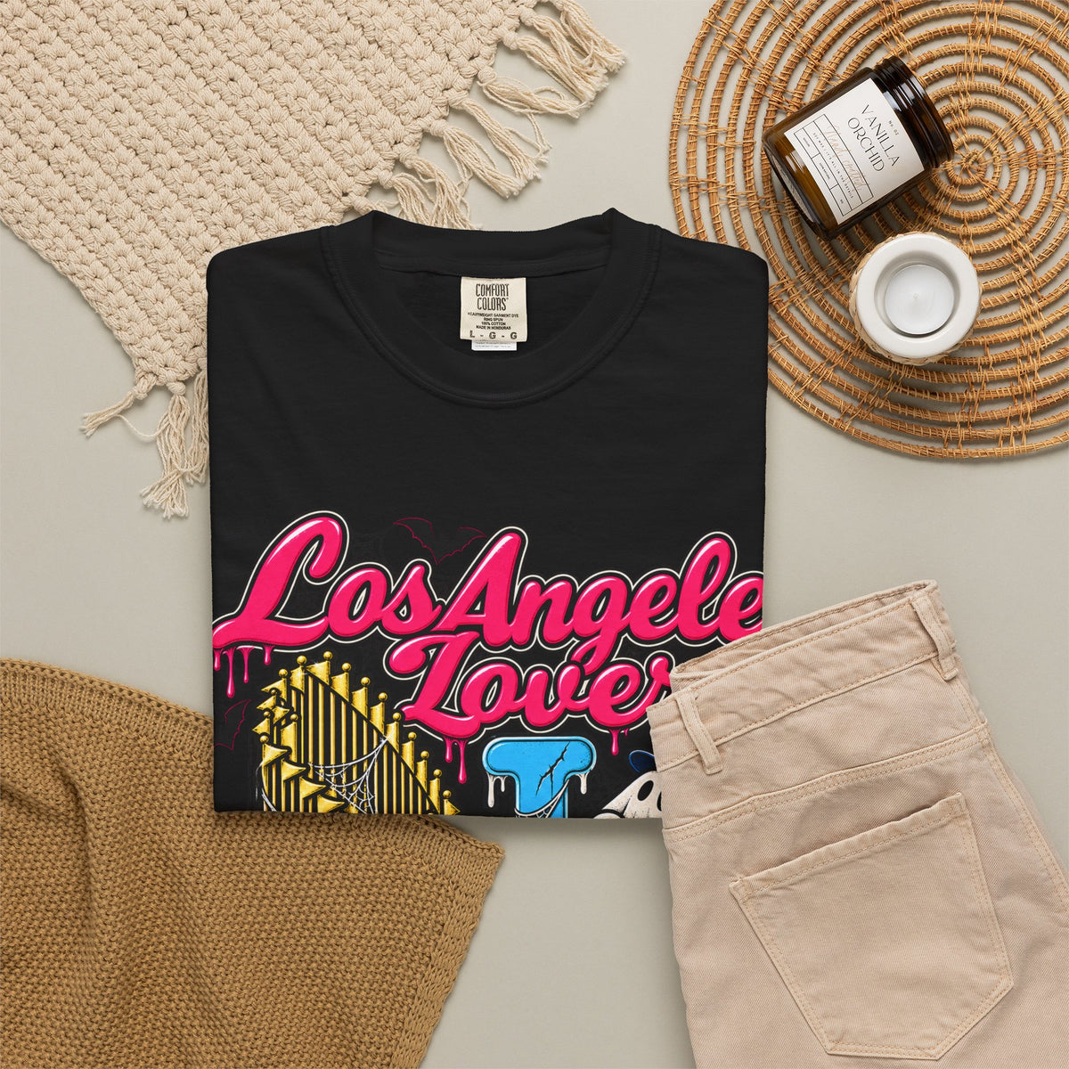 Los Angeles Lovers Halloween  Champs Tee unisex