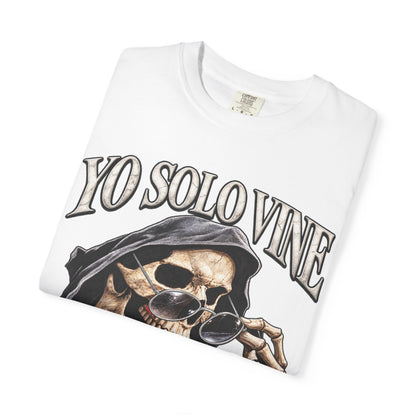 Yo Solo Vine a Verlos Skull Graphic T-Shirt