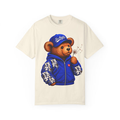 Bear in Blue NOT LA Cap T-Shirt