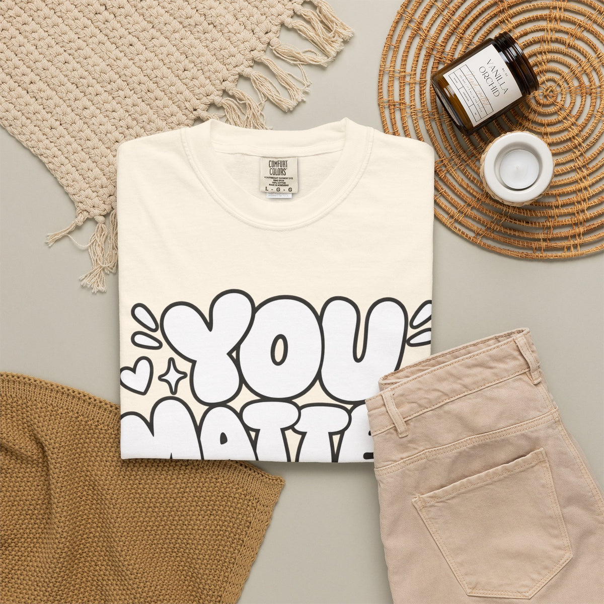 You Matter T-Shirt — Positive Message Graphic Tee ("You Matter, Even When Your Mind Says Otherwise")