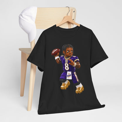 Action Jackson No. 8 Tee – Dual-Threat QB Fan Shirt