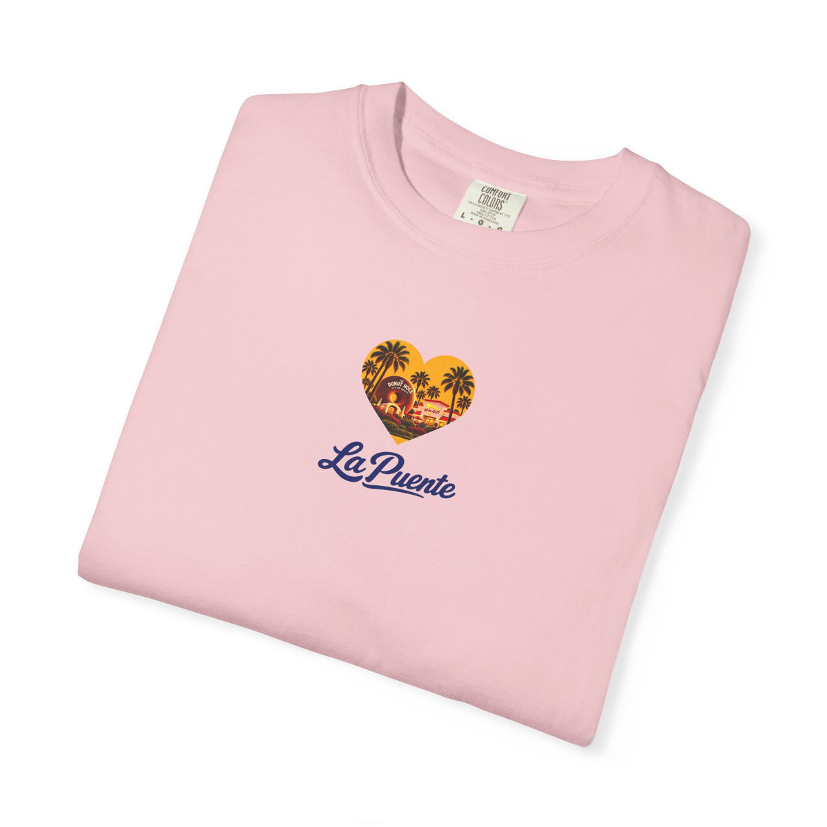 La Puente Sunset T-Shirt — Retro Palm Beach Graphic Tee