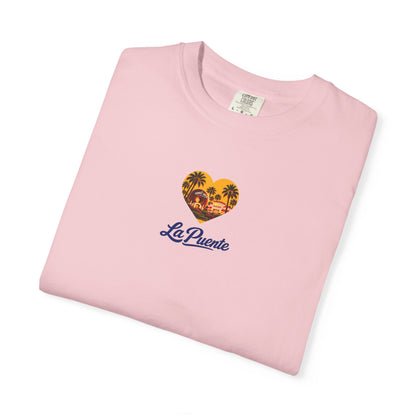 La Puente Sunset T-Shirt — Retro Palm Beach Graphic Tee