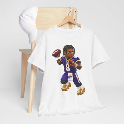 Action Jackson No. 8 Tee – Dual-Threat QB Fan Shirt